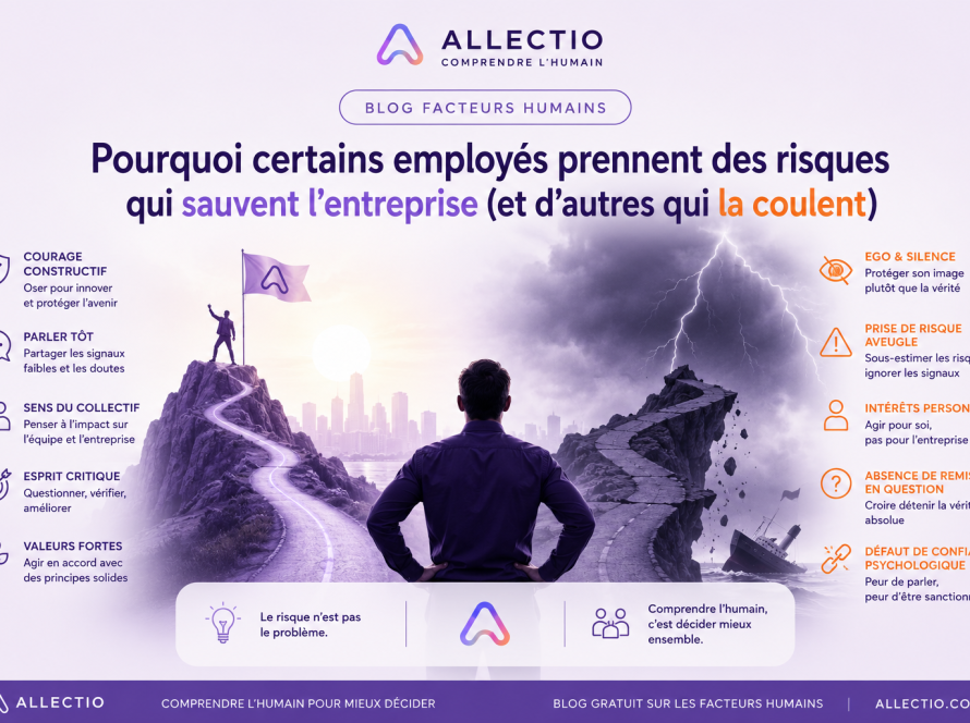Pourquoi certains employés prennent des risques qui sauvent l’entreprise (et d’autres qui la coulent)