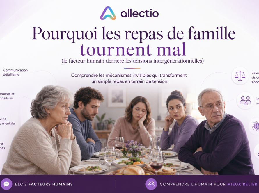Pourquoi les repas de famille tournent mal (le facteur humain derrière les tensions intergenérationnelles)