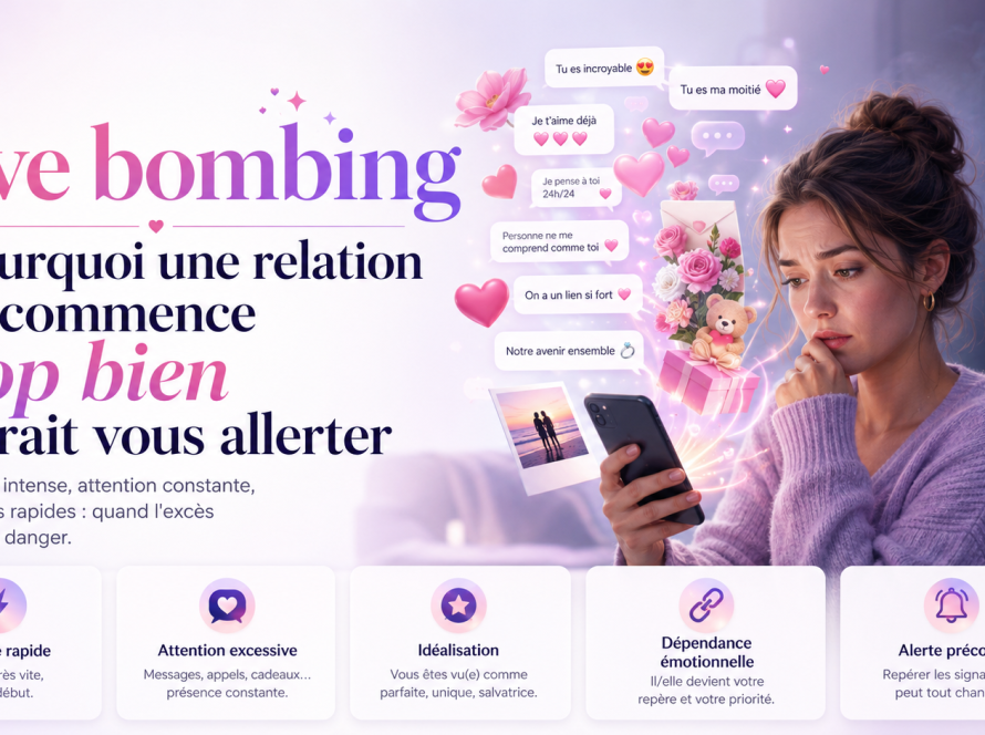 Le love bombing : pourquoi une relation qui commence trop bien devrait vous alerter