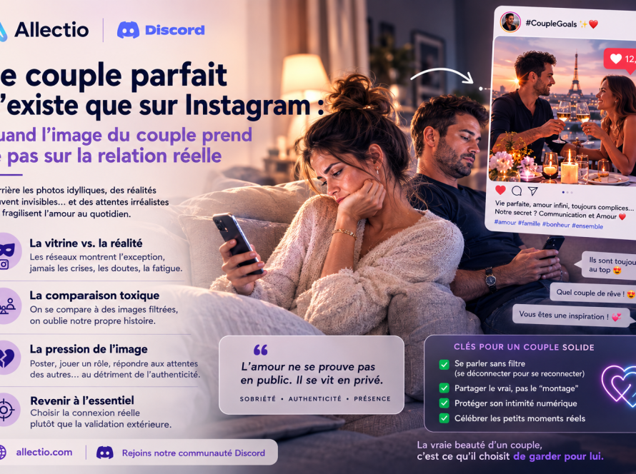 Le couple parfait n’existe que sur Instagram : quand l’image du couple prend le pas sur la relation reelle