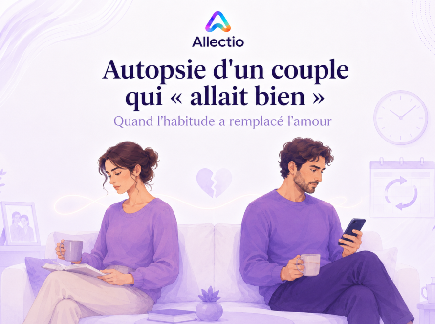 Autopsie d'un couple qui « allait bien » : quand l'habitude a remplacé l'amour