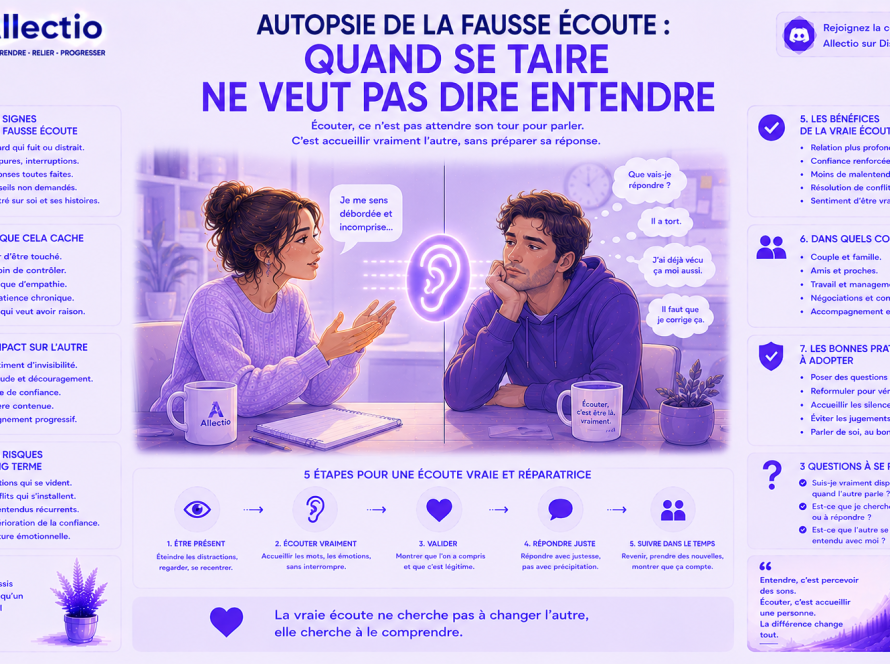 Autopsie de la fausse écoute : quand se taire ne veut pas dire entendre