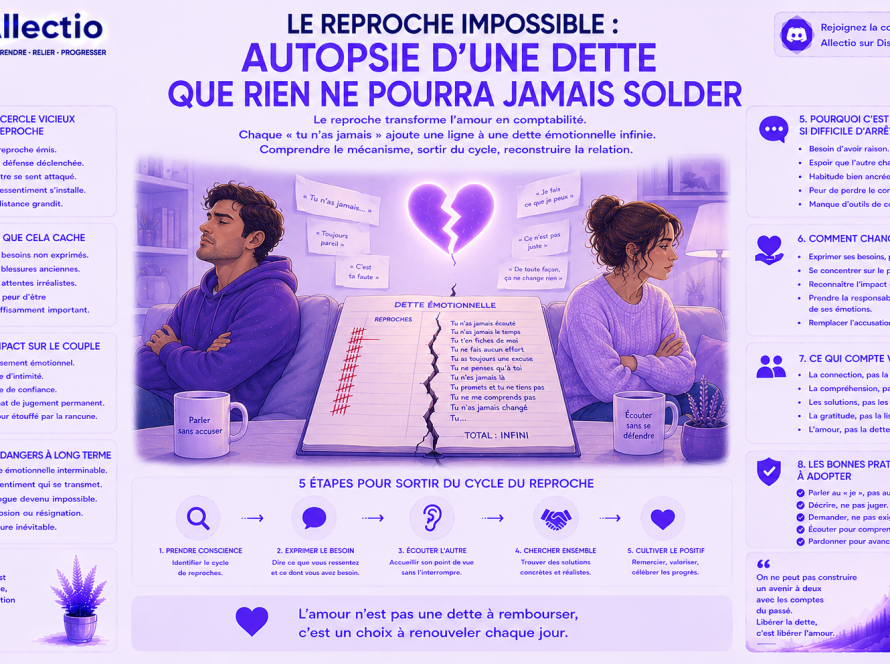 Le reproche impossible : autopsie d'une dette que rien ne pourra jamais solder