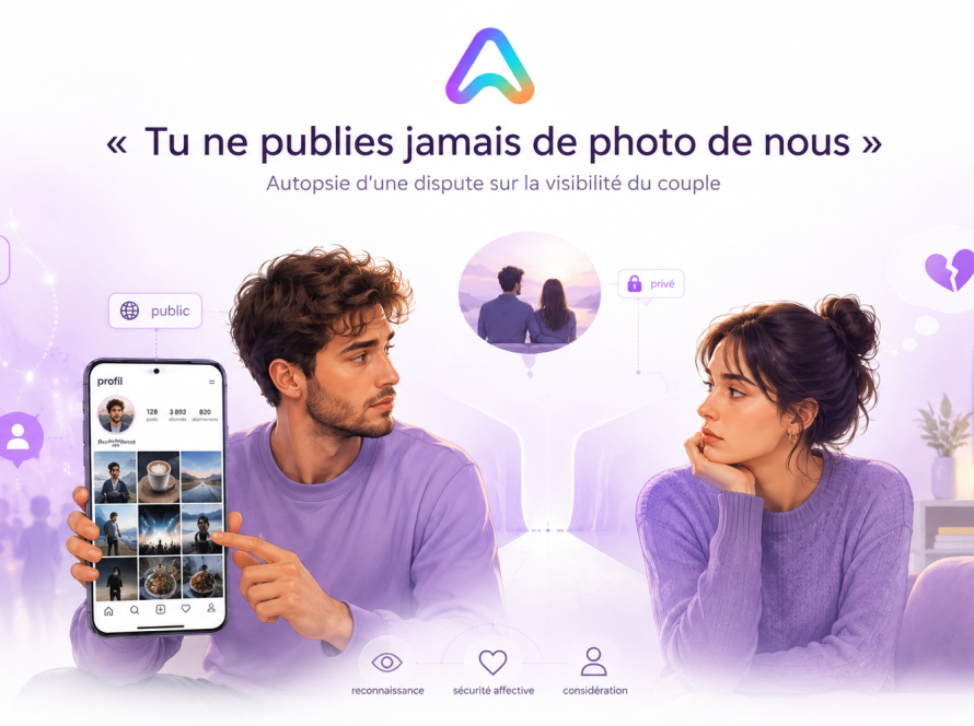 « Tu ne publies jamais de photo de nous » : autopsie d’une dispute sur la visibilité du couple