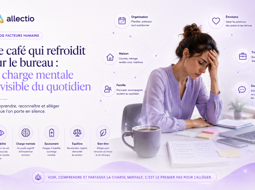 Le café qui refroidit sur le bureau : la charge mentale invisible du quotidien