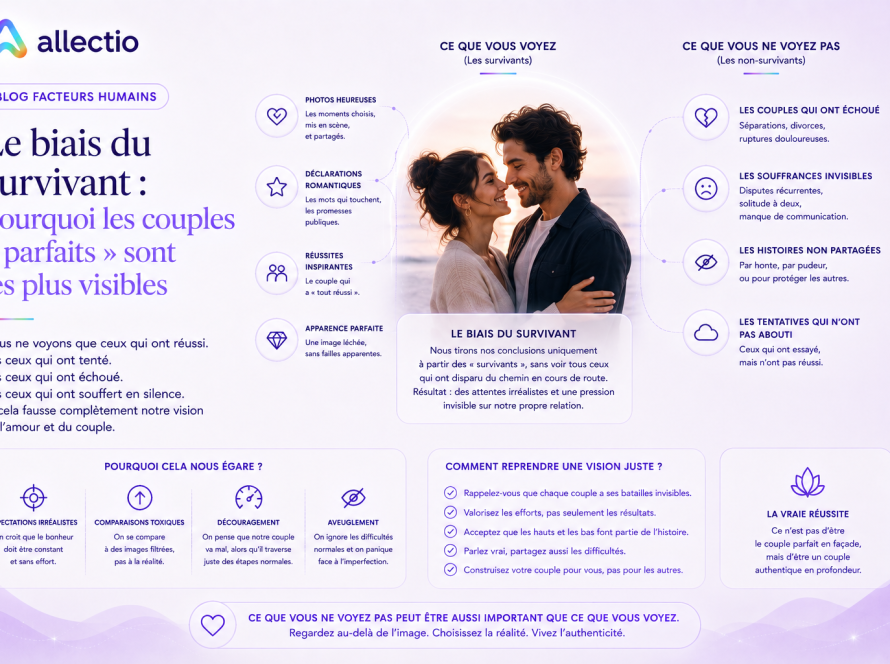 Le biais du survivant : pourquoi les couples « parfaits » sont les plus visibles