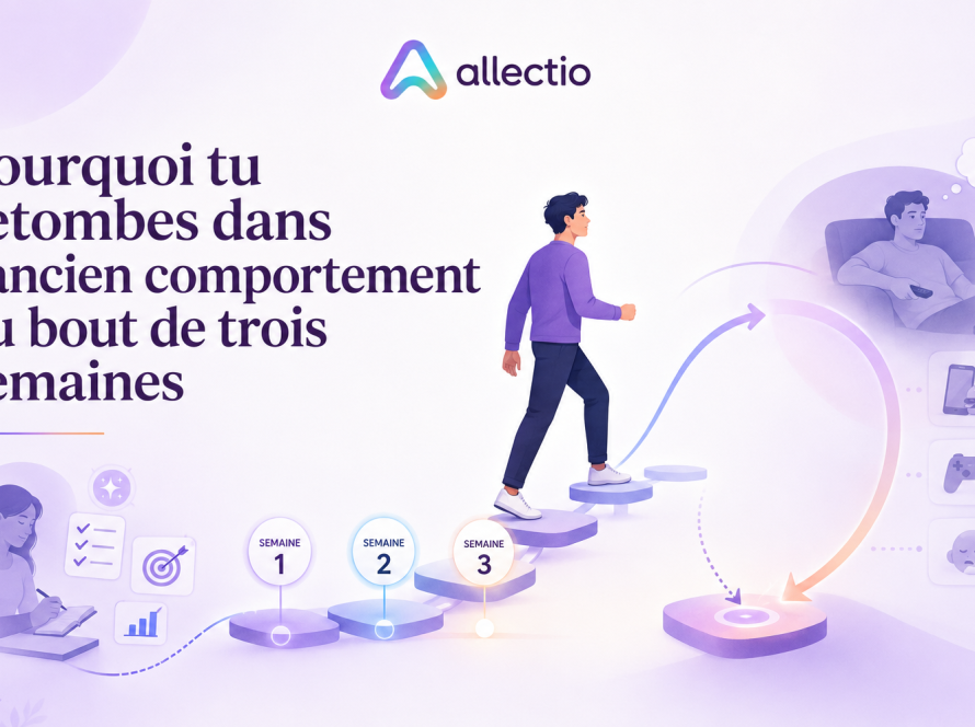 Pourquoi tu retombes dans l'ancien comportement au bout de trois semaines (facteurs humains du développemen…