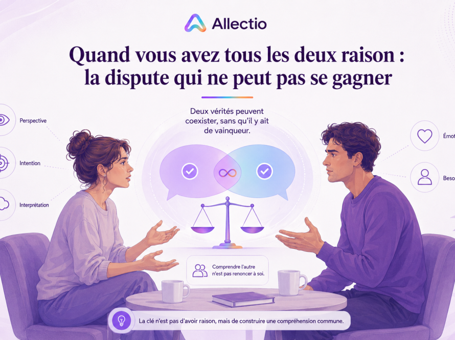 Quand vous avez tous les deux raison : la dispute qui ne peut pas se gagner (facteurs humains du couple, 3/5)
