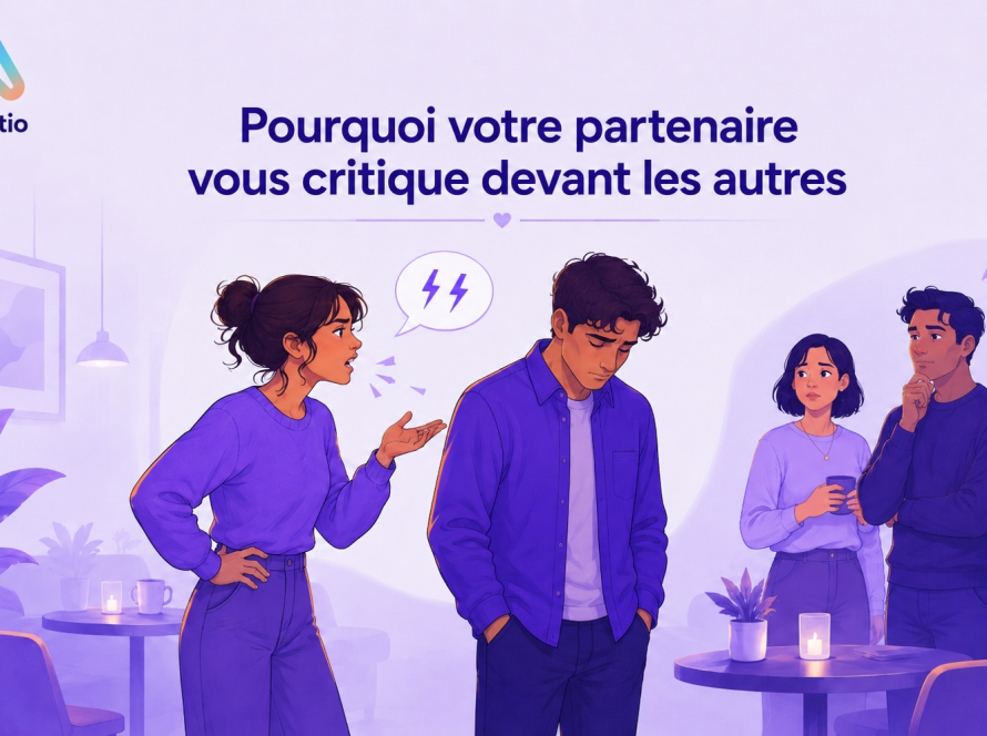Pourquoi votre partenaire vous critique devant les autres