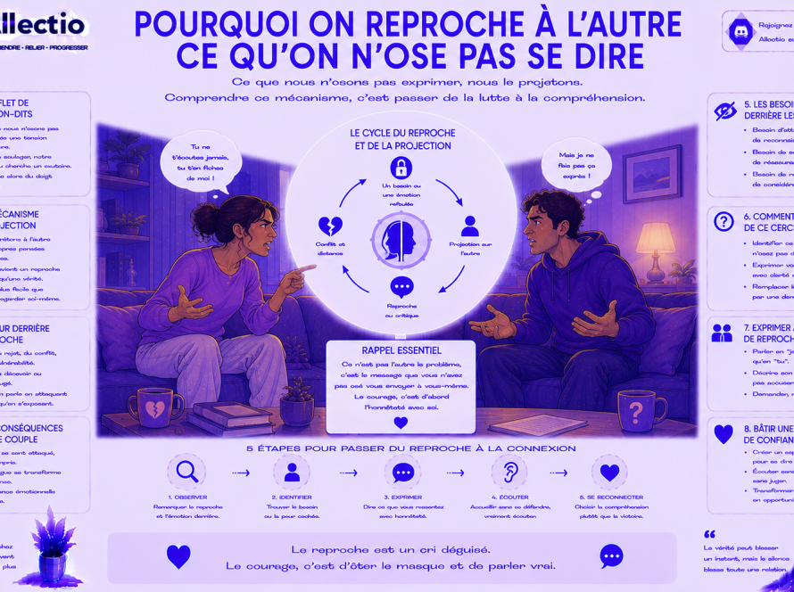 Pourquoi on reproche à l’autre ce qu’on n’ose pas se dire