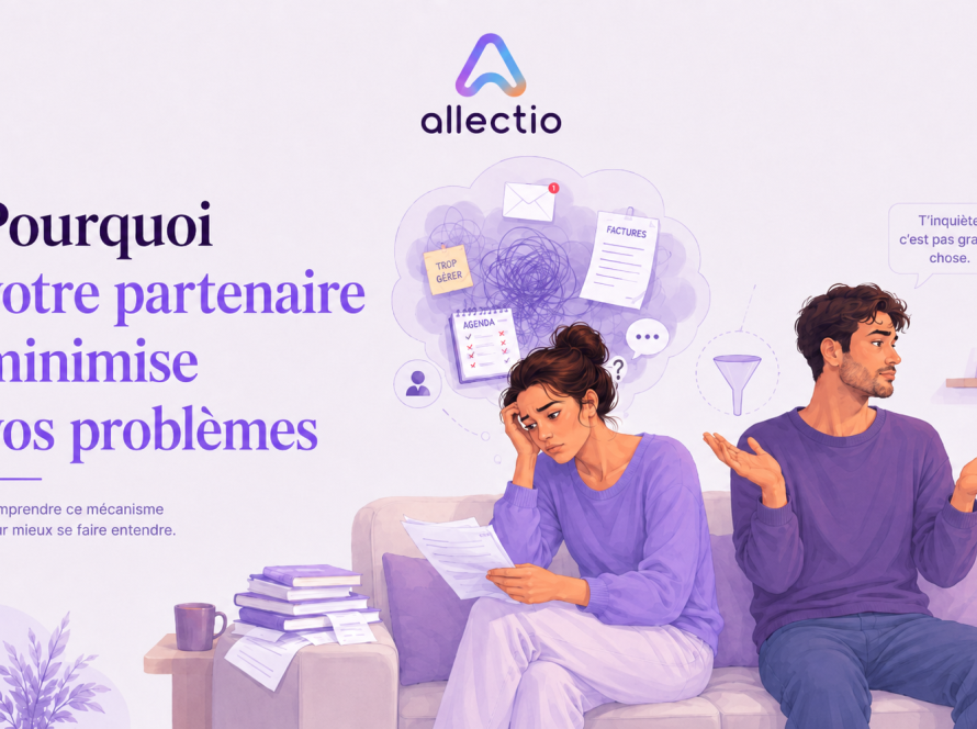 Pourquoi votre partenaire minimise vos problèmes