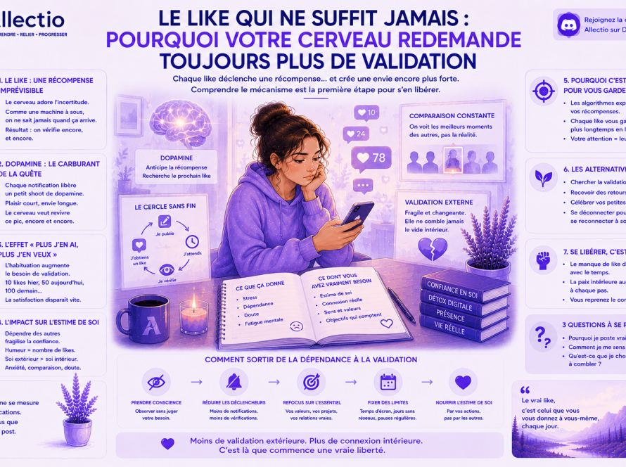 Le like qui ne suffit jamais : pourquoi votre cerveau redemande toujours plus de validation
