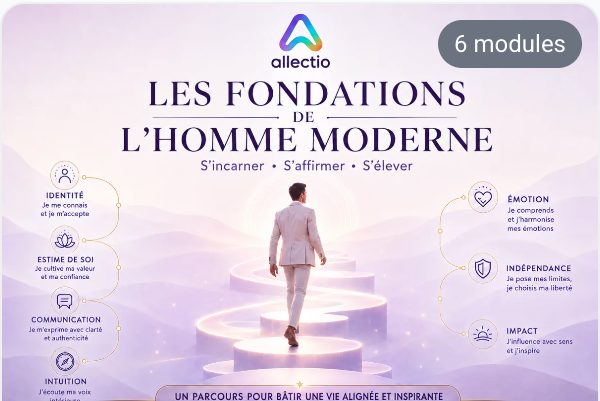 Visuel du parcours Allectio Les Fondations de l’Homme Moderne, 6 modules