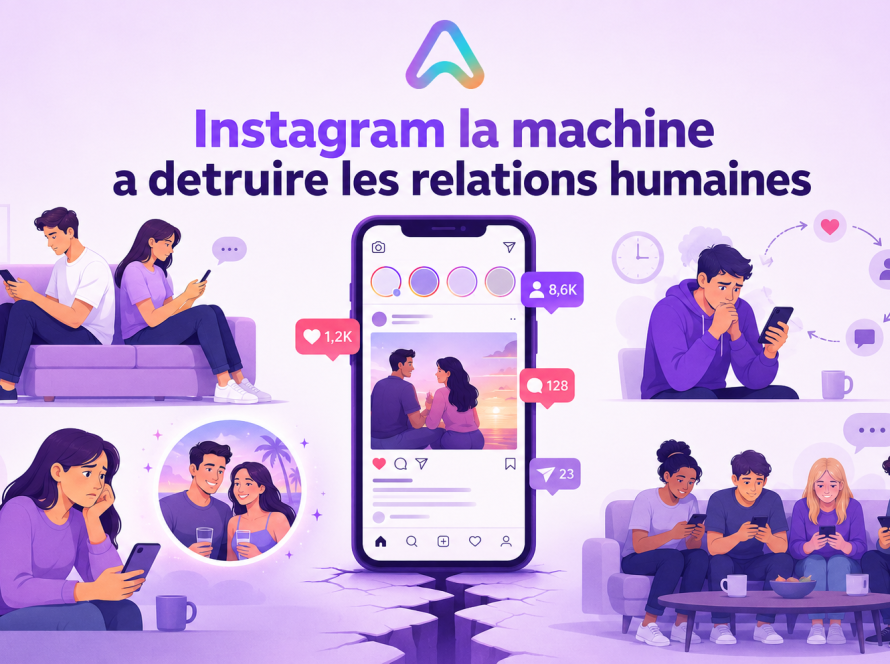 Instagram la machine a detruire les relations humaines