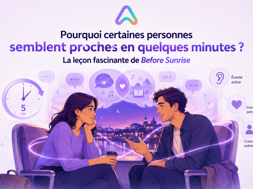 Pourquoi certaines personnes semblent proches en quelques minutes ? La leçon fascinante de Before Sunrise