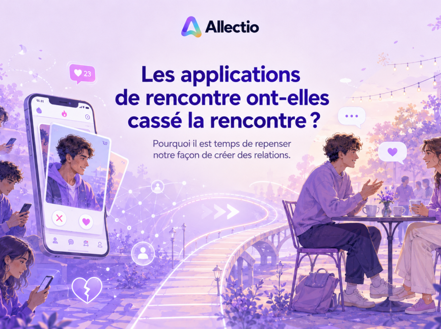Les applications de rencontre ont-elles cassé la rencontre ? Pourquoi il est temps de repenser notre façon …