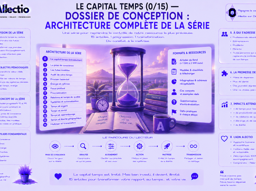 Le capital temps (0/15) — Dossier de conception : architecture complète de la série