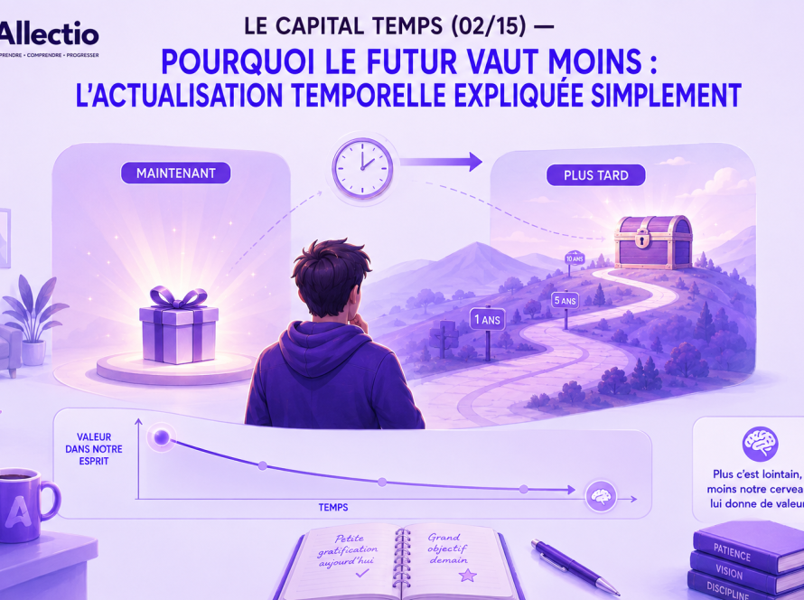Le capital temps (02/15) — Pourquoi le futur vaut moins : l'actualisation temporelle expliquée simplement