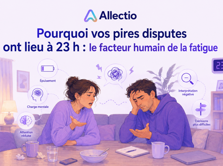 Pourquoi vos pires disputes ont lieu à 23 h : le facteur humain de la fatigue