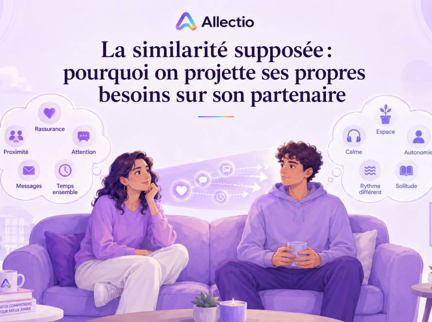 La similarité supposée : pourquoi on projette ses propres besoins sur son partenaire