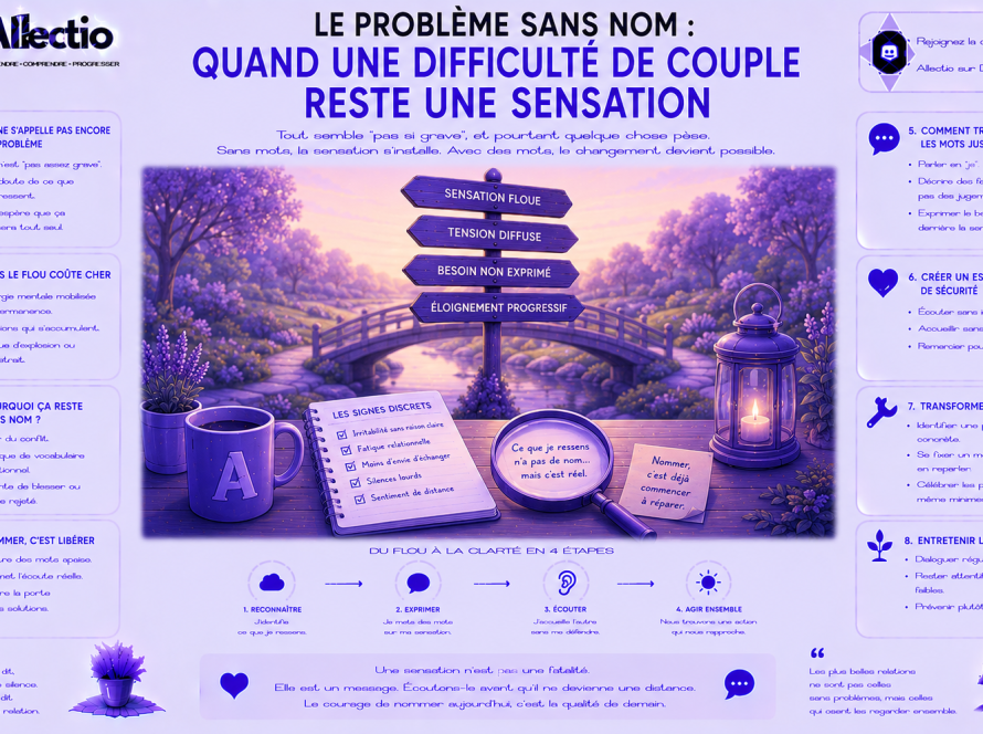 Le problème sans nom : quand une difficulté de couple reste une sensation